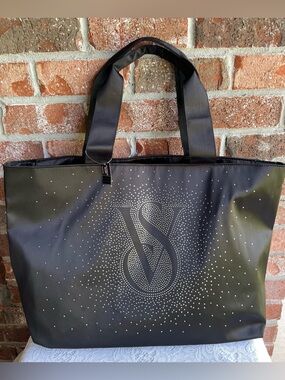 Victoria's Secret Shine Tote Bag with Rhinestones